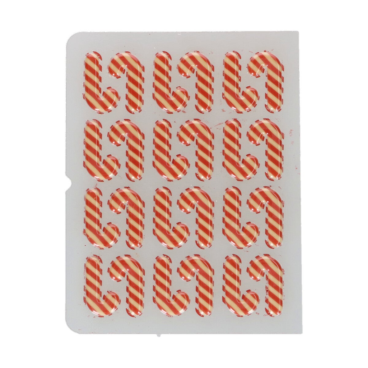 FunCakes Décorations en chocolat Canne à sucre Set/24