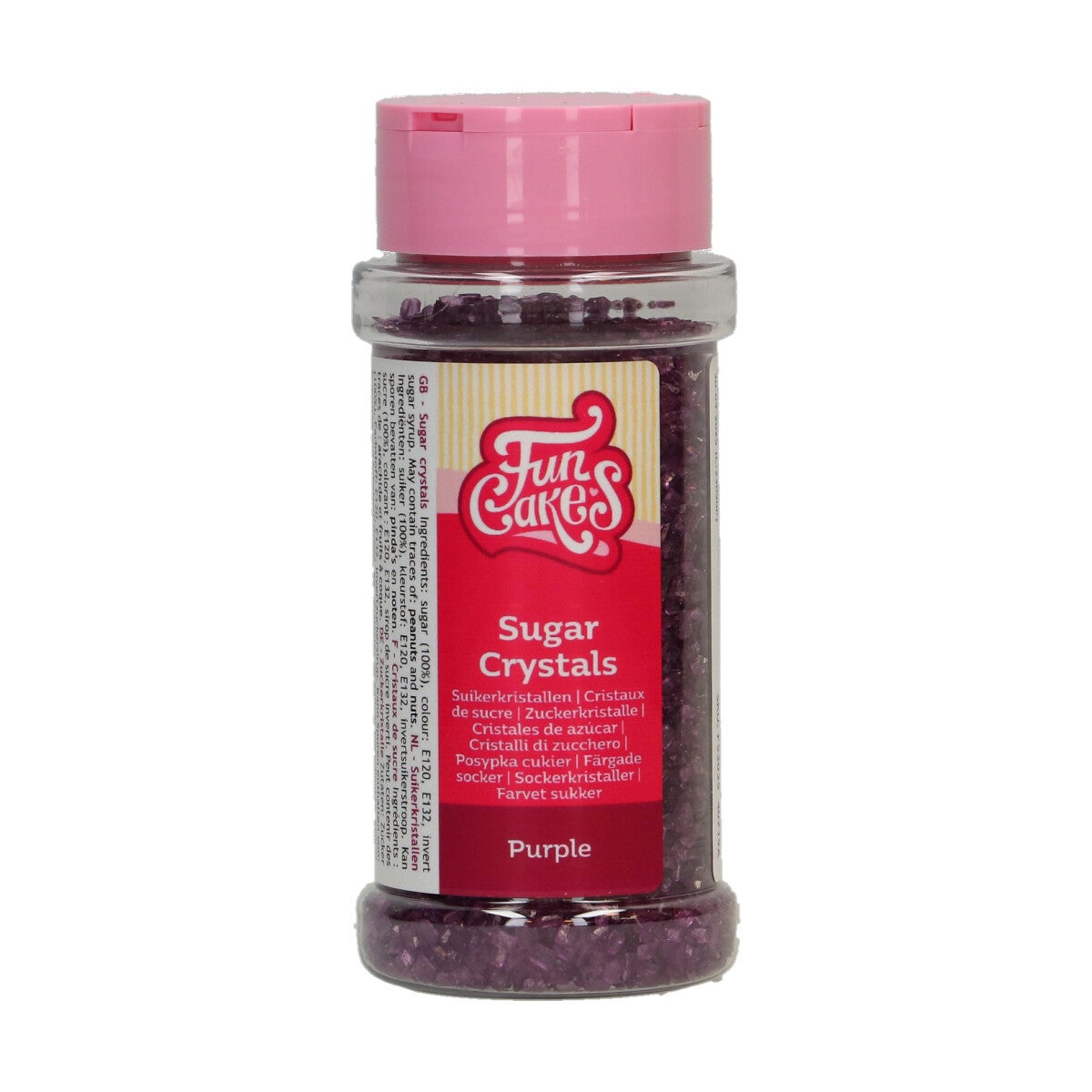 FunCakes Sugar Crystals -Violet- 80g