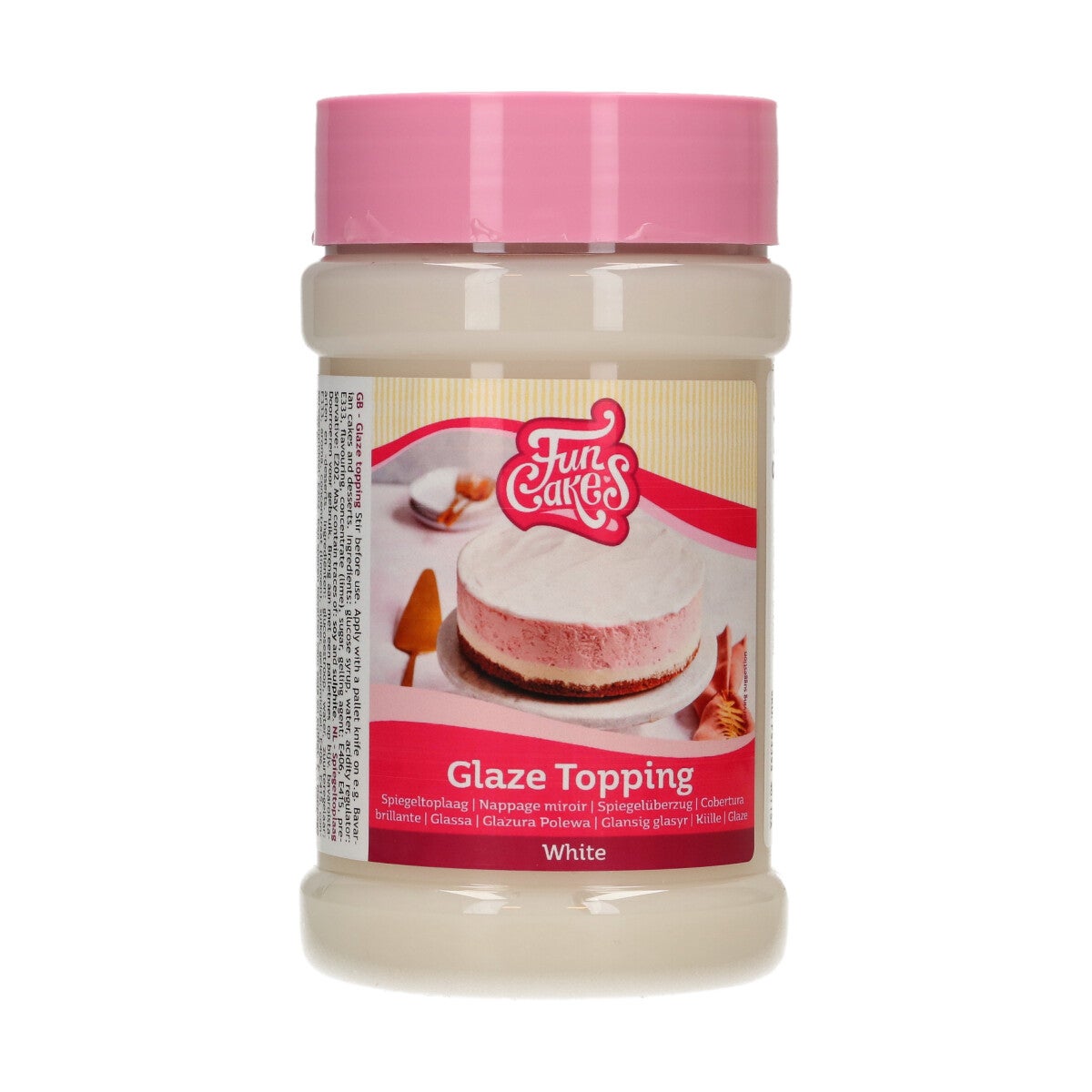 FunCakes Glaze Topping Blanc 375 g