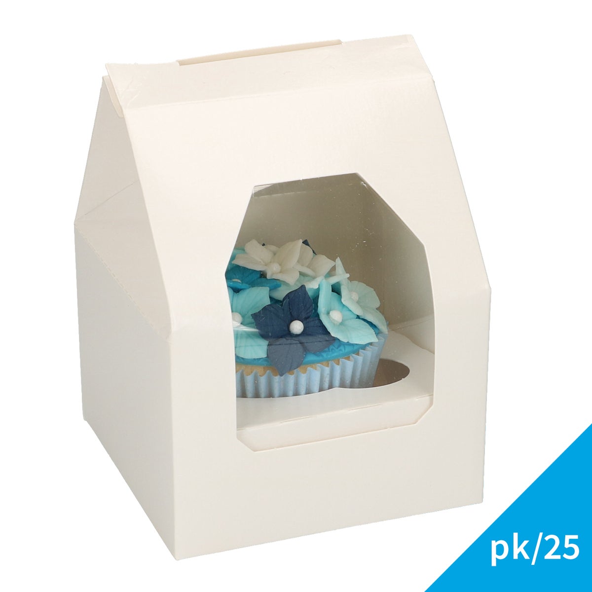 FunCakes Boîte à Cupcakes 1 - Blanc pk/25