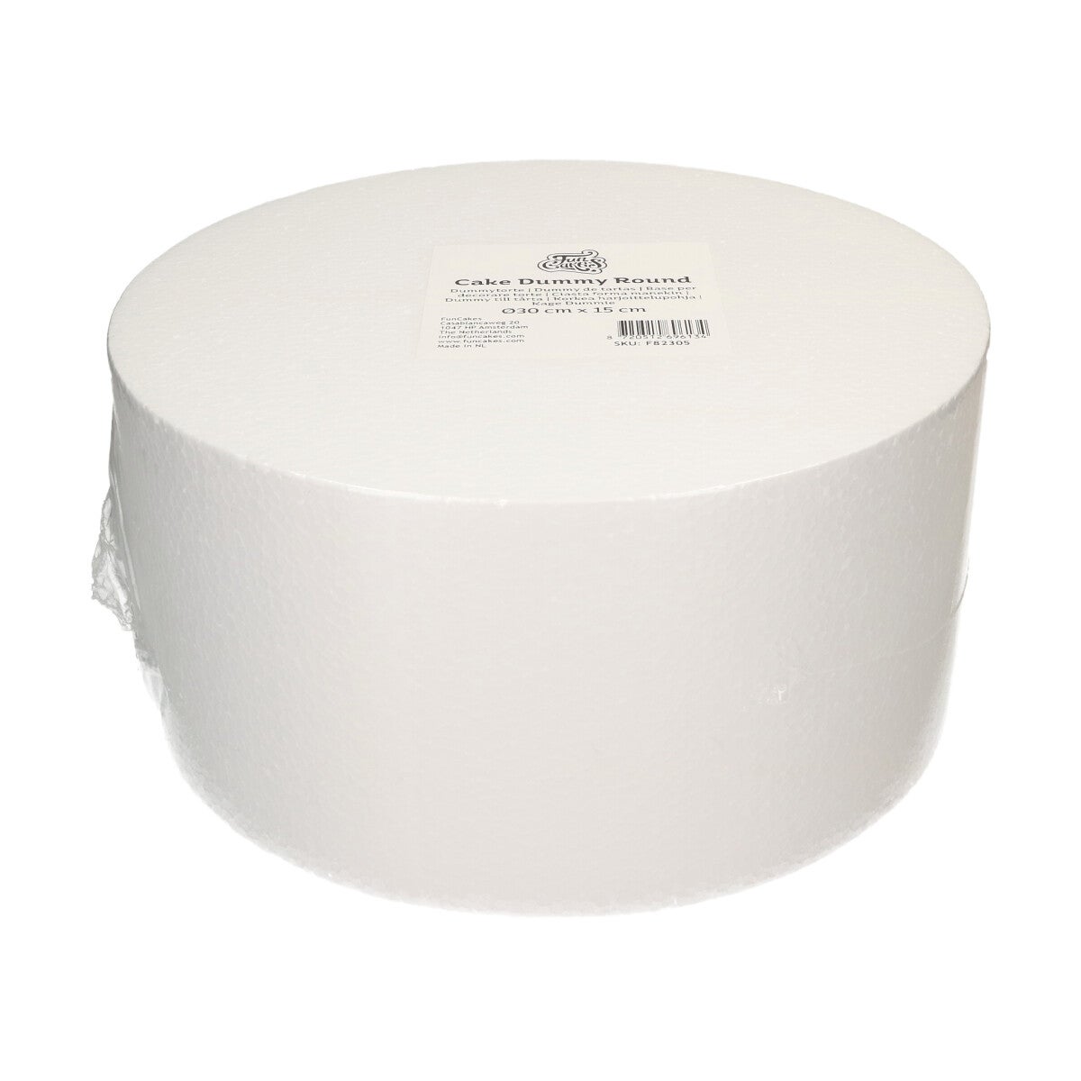 FunCakes Cake Dummy Rond Ø30 cm x 15 cm