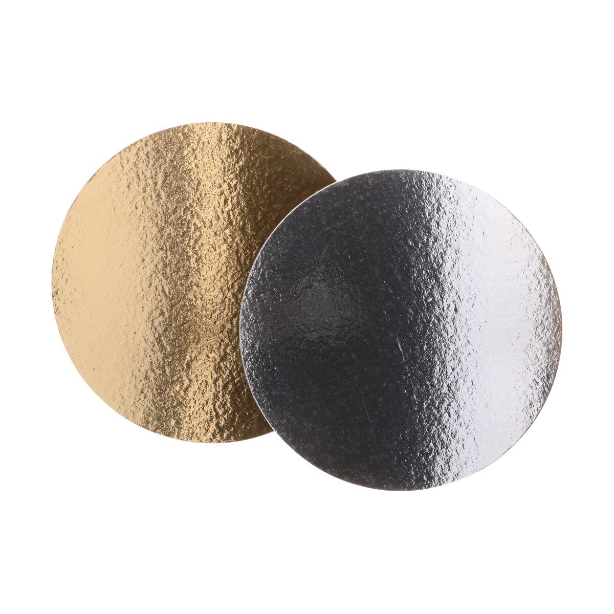 FunCakes Taartkartons Goud/Zilver Rond 15 cm pk/3