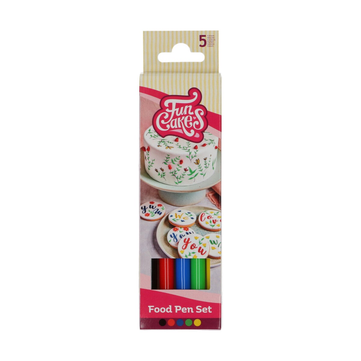 FunCakes Feutre Alimentaire Primaire Set/5