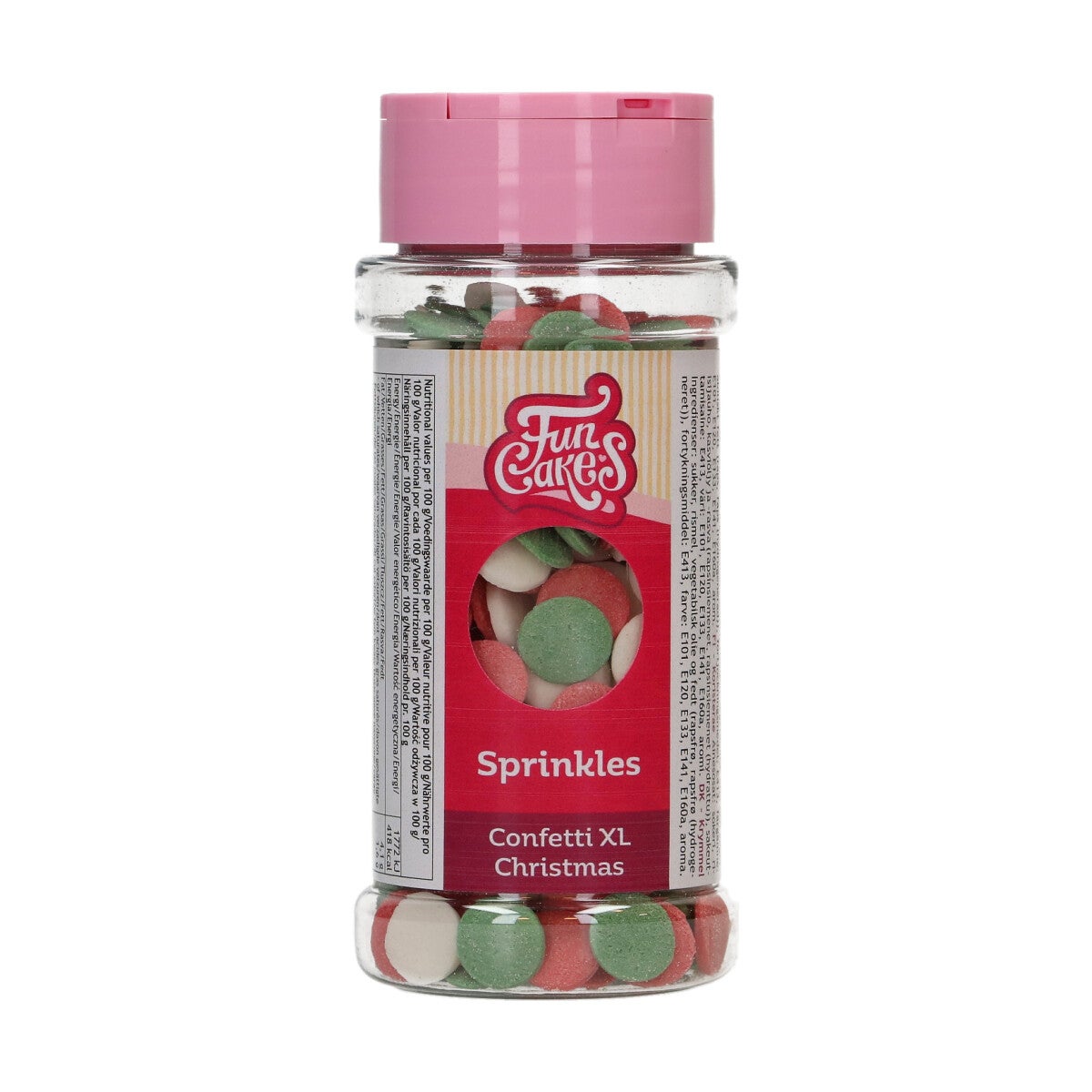 FunCakes Confetti XL Noël 55g