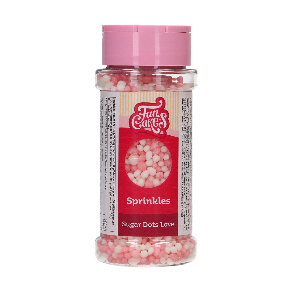 FunCakes Sugar Dots Love 80 g