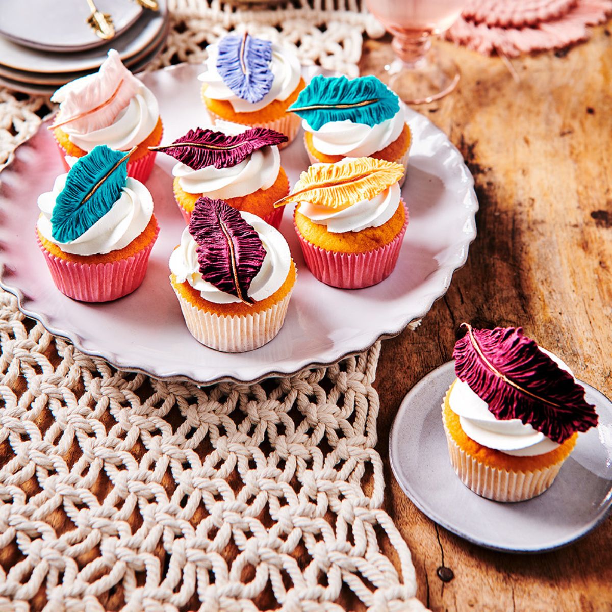 FunCakes Pâte à Sucre Rosé White 250 g