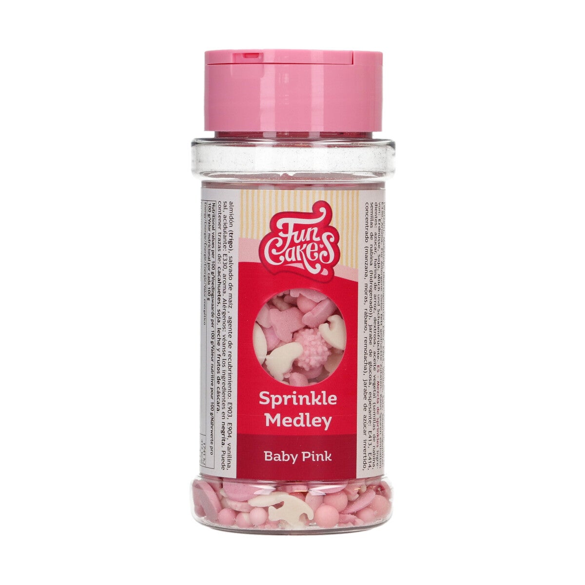 FunCakes Sprinkle Medley Baby Rose 50 g