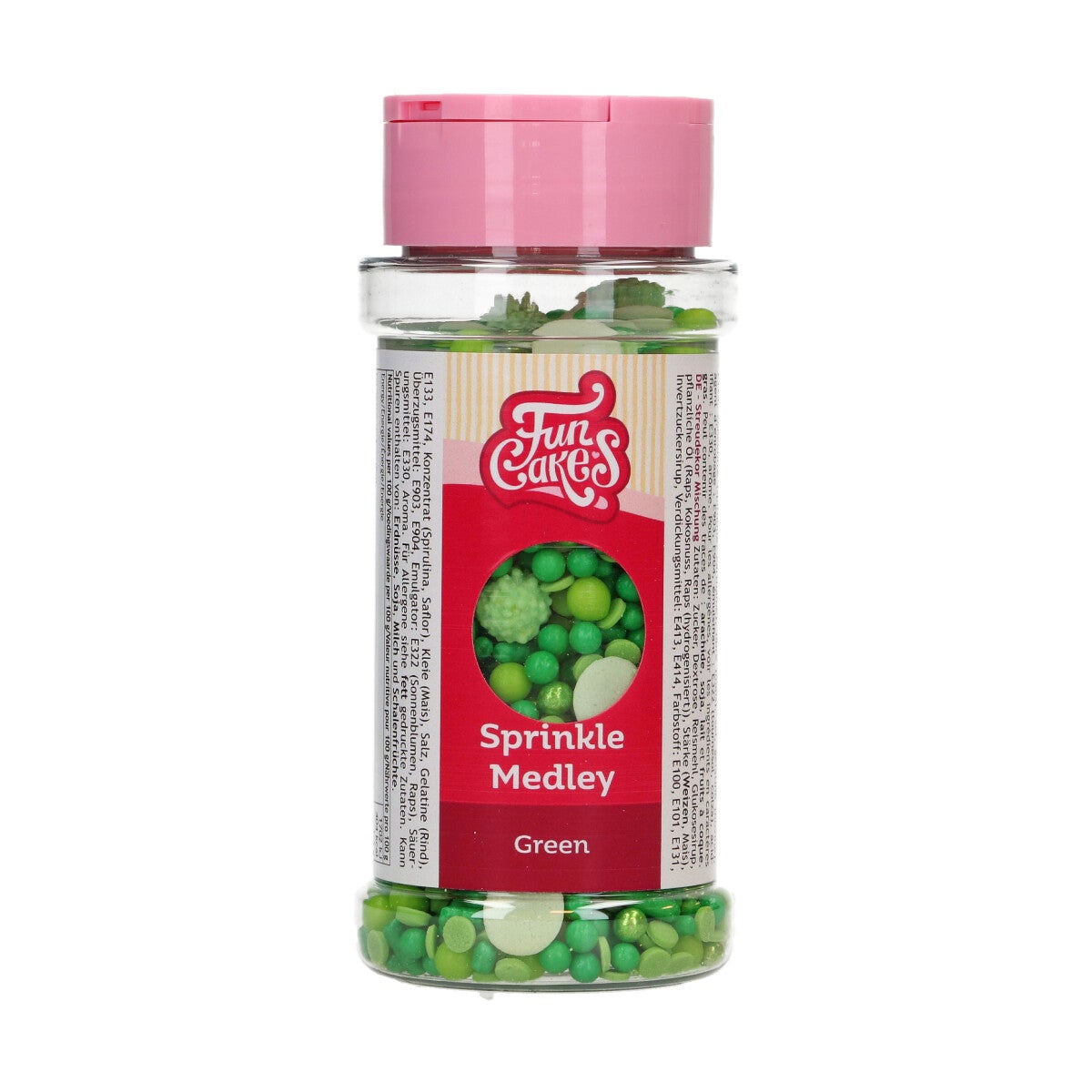 FunCakes Medley Paillettes - Green - 65g