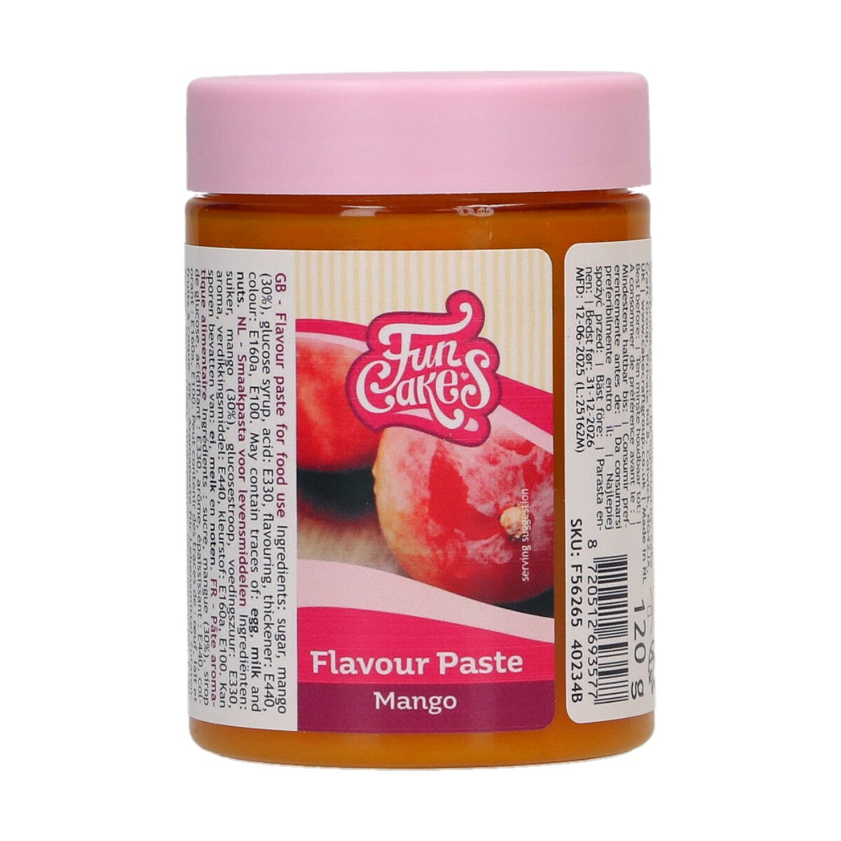 FunCakes Pâte Aromatisante Mangue 120 g