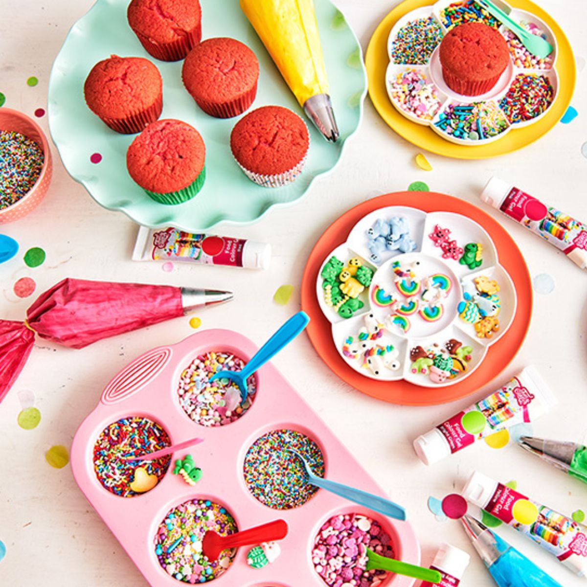 FunCakes Décors en Sucre Alpaca Set/8