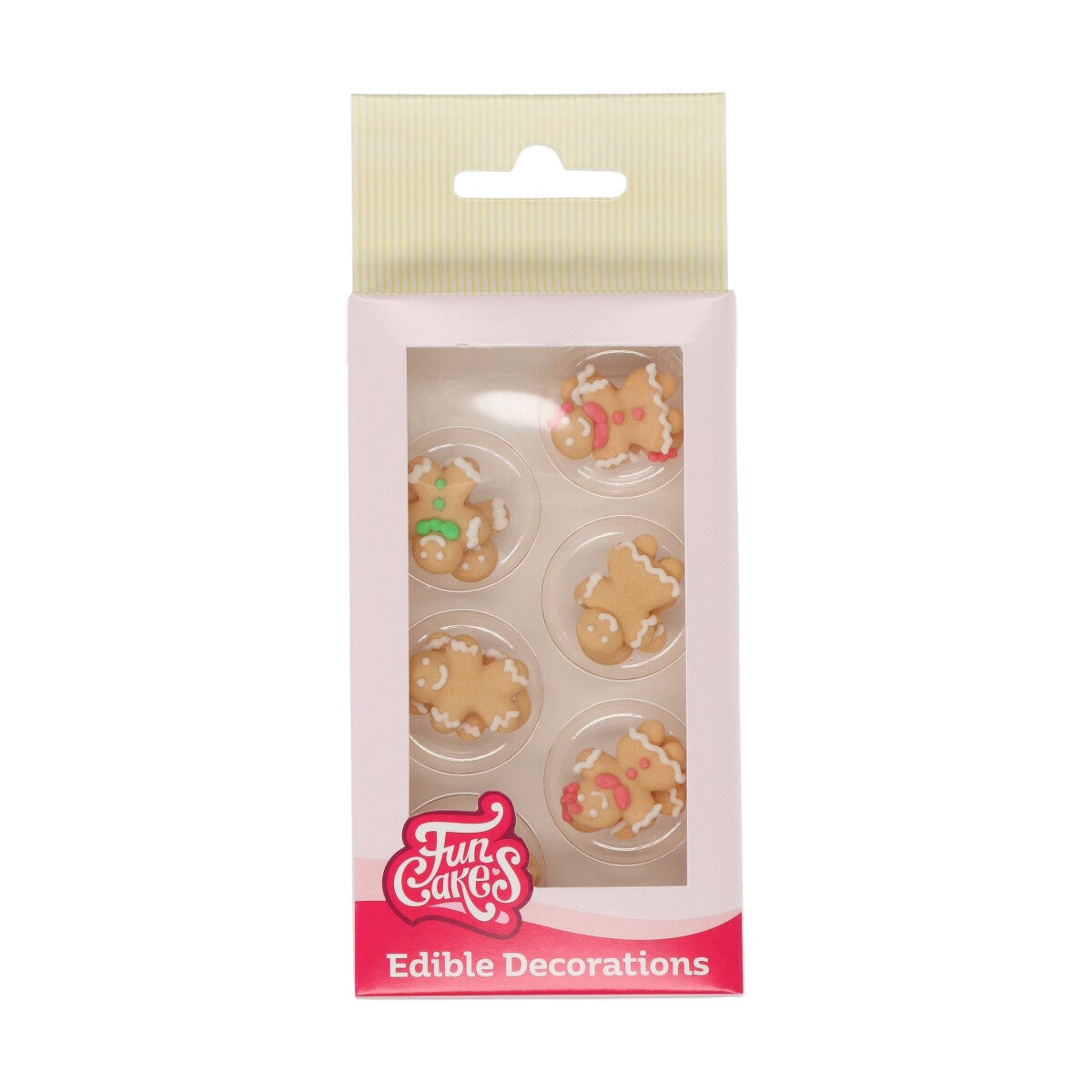 FunCakes Décors en Sucre Pain d’épice Set/12