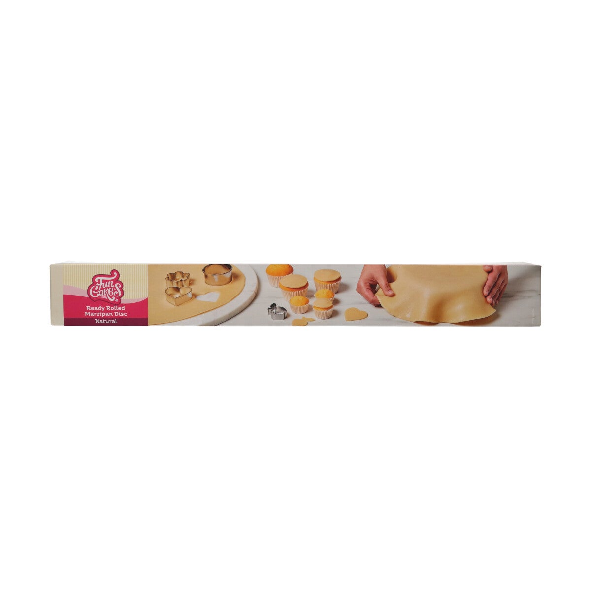 FunCakes Disque de massepain roulé prêt à l'emploi Natural 400g
