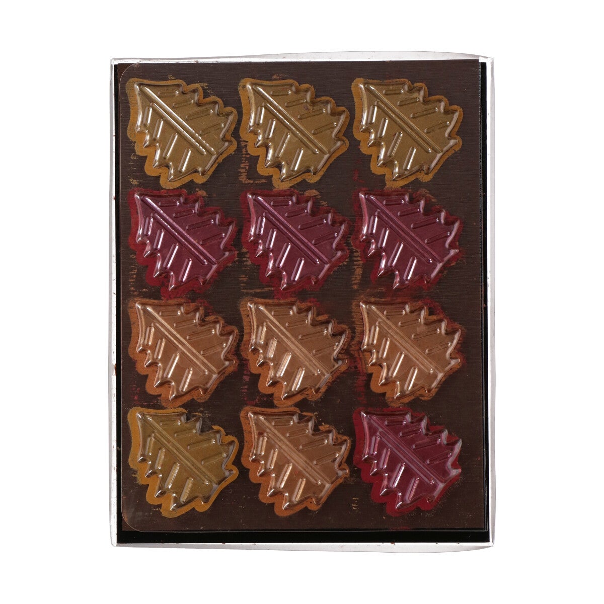 FunCakes Décoration Chocolat Arbre de Noël Set/12