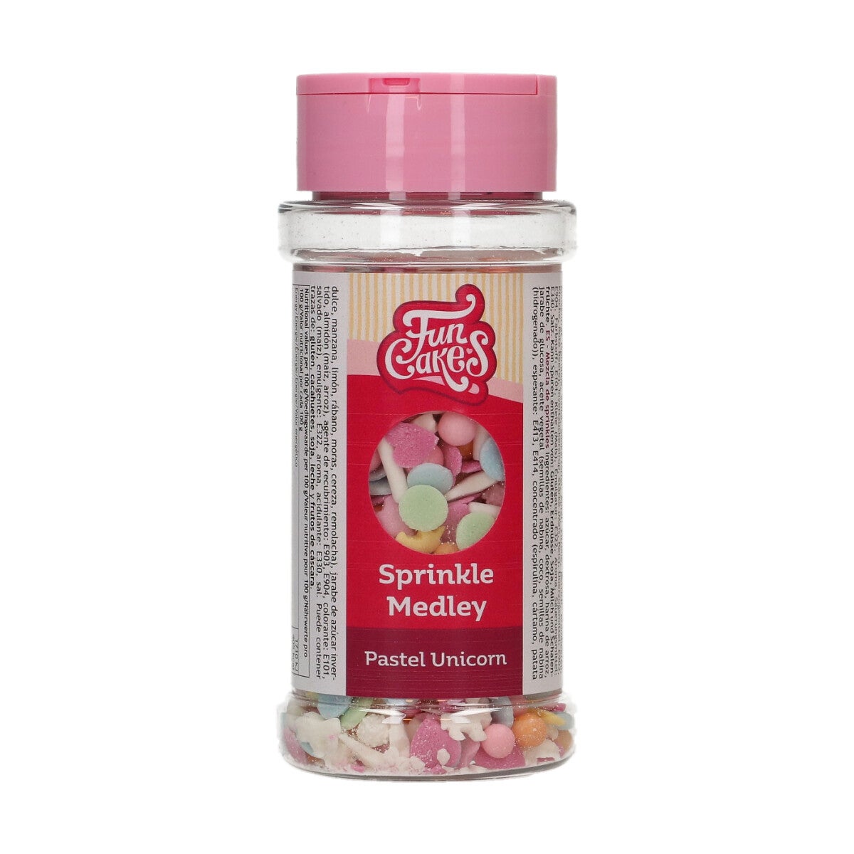 FunCakes - Mélange de saupoudrage - Licorne pastel 50 g