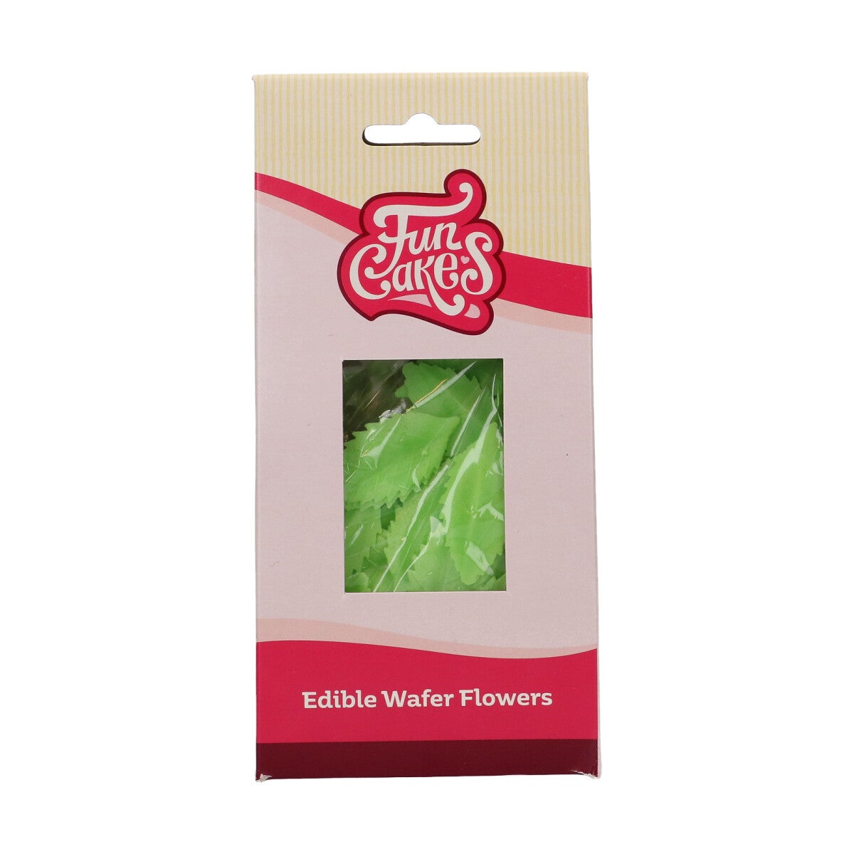 FunCakes Fleurs en Papier Comestibles Feuilles vertes pk/50