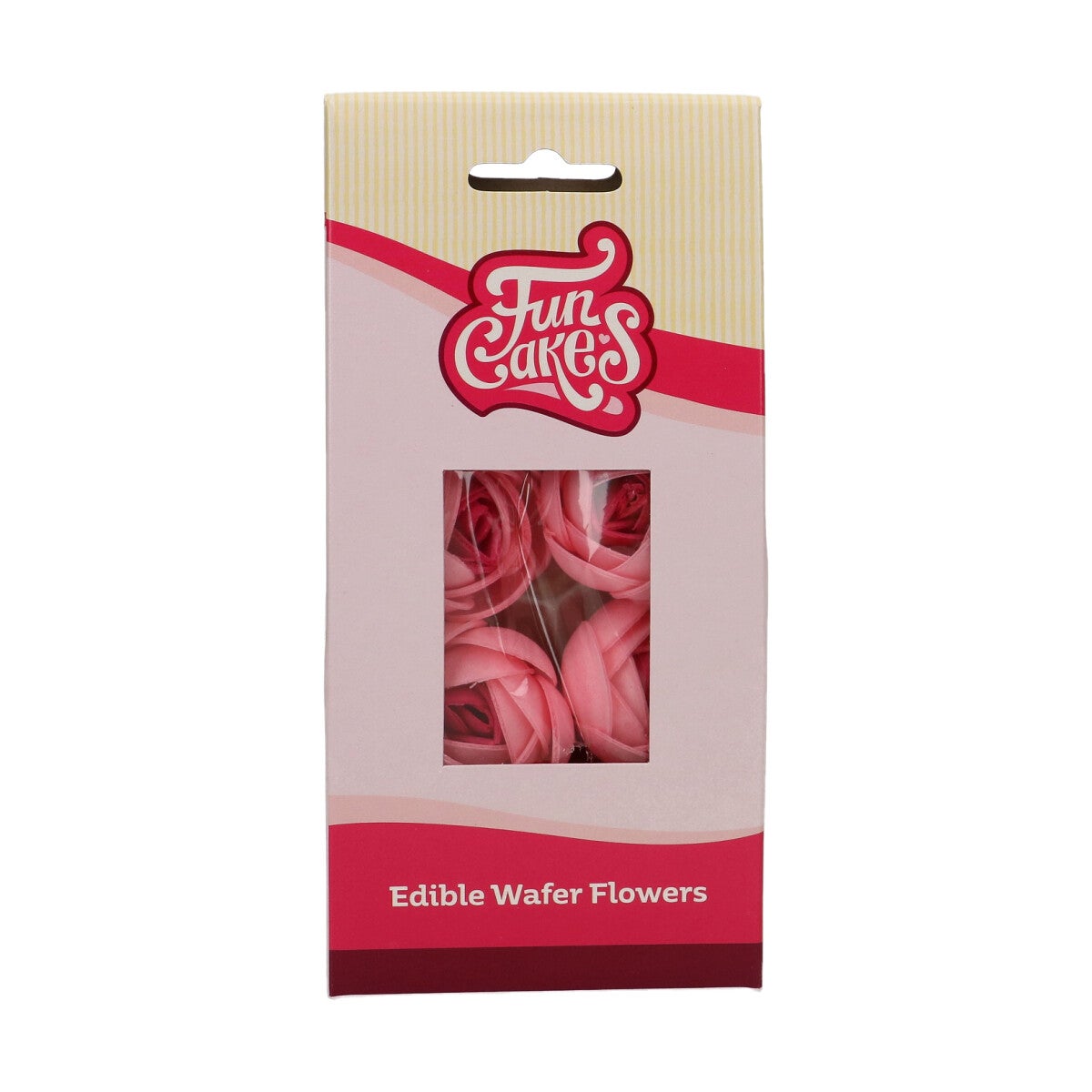 FunCakes Fleurs en Papier Comestibles Rose pk/6
