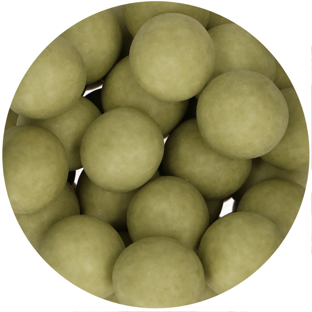 FunCakes Boules Choco Croustillantes - Matt Olive Green 130g