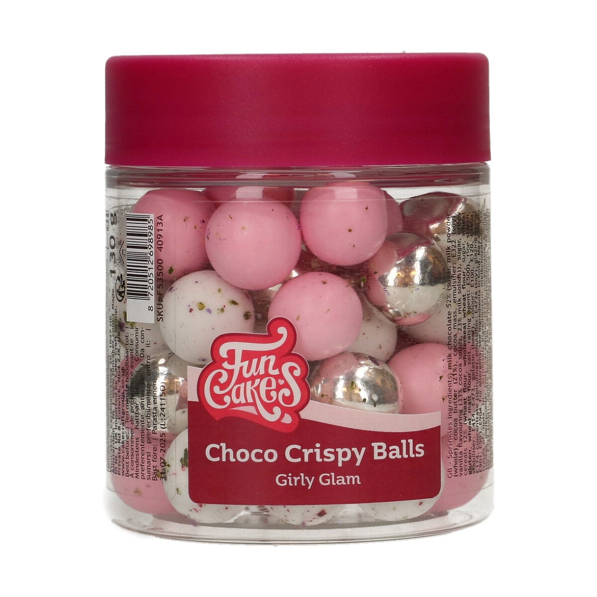 FunCakes Boules Choco Croustillantes - Girly Glam