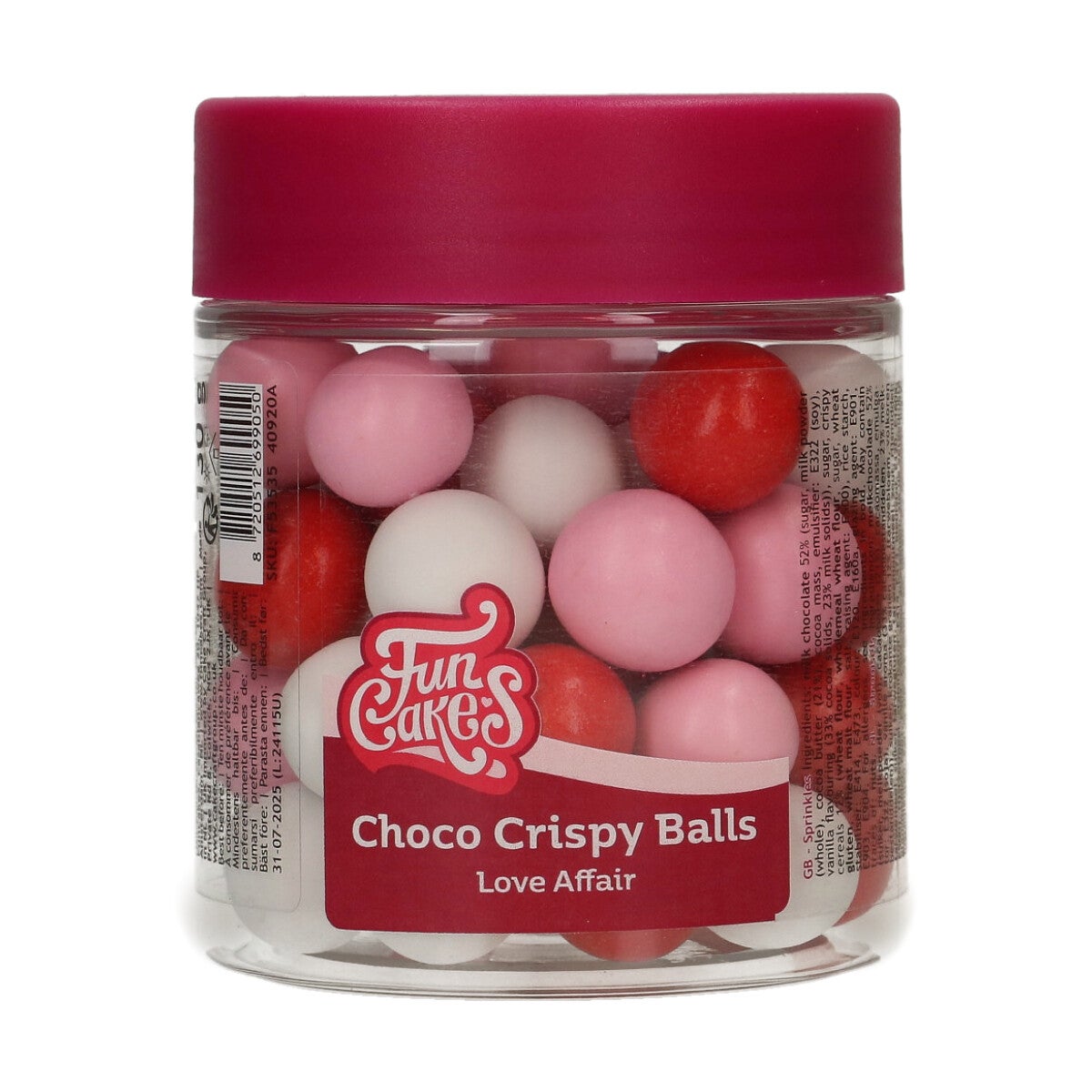 FunCakes Boules Choco Croustillantes - Love Affair