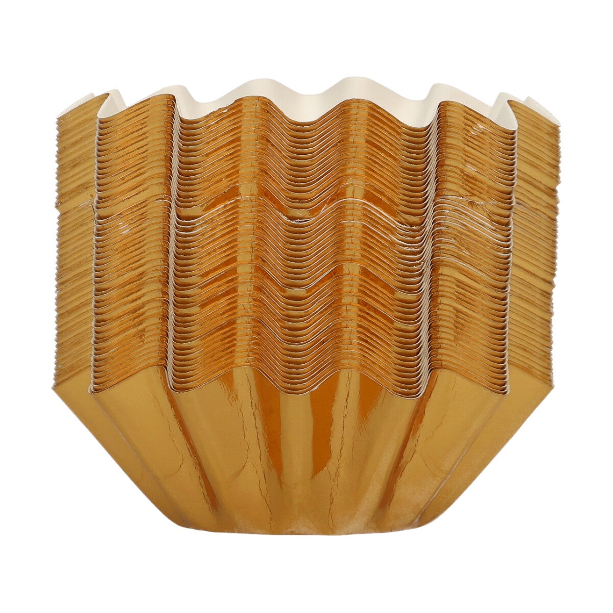 FunCakes Caissettes à Cupcake Bloom - Or Métallique pk/48