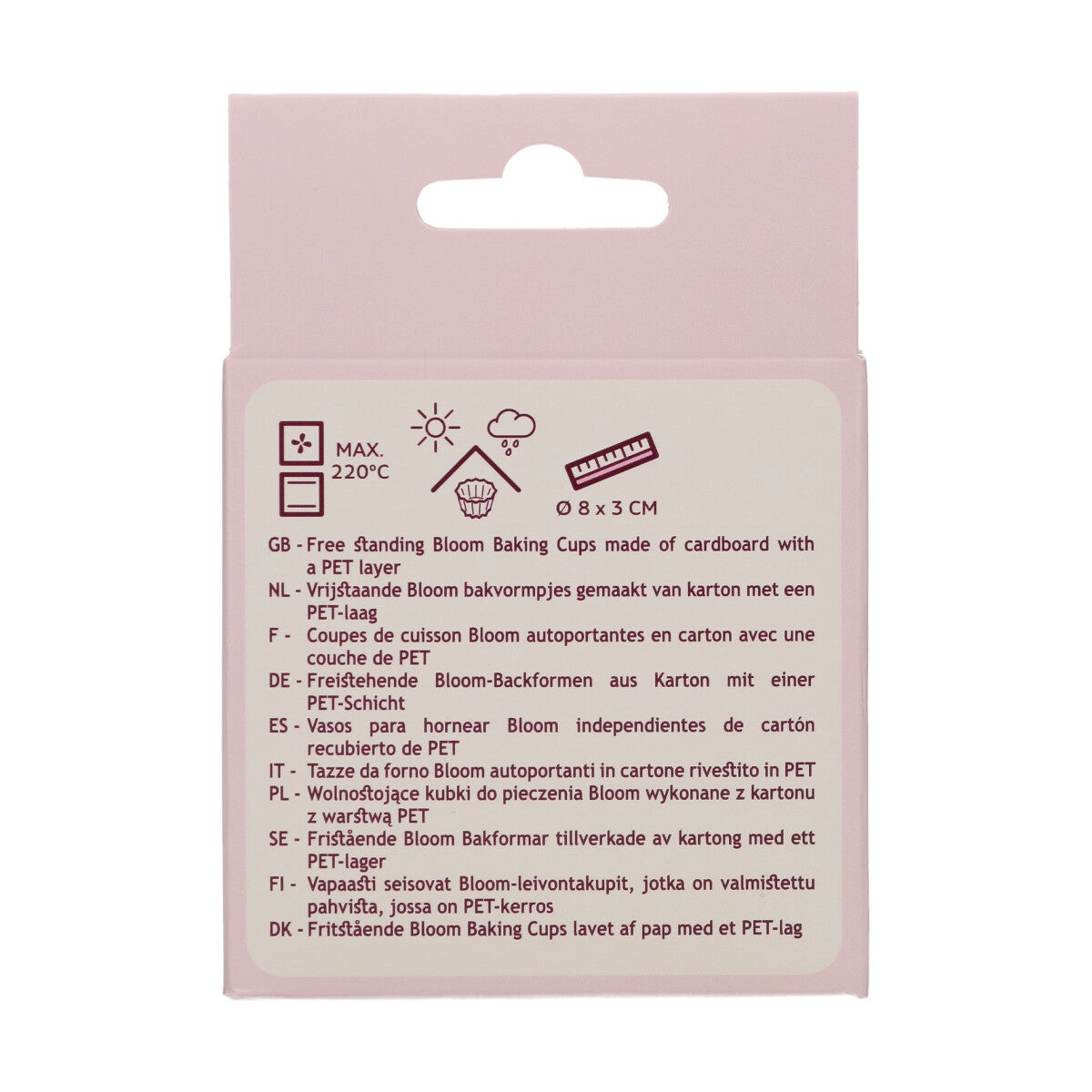 FunCakes Caissettes à Cupcake Bloom - Or Métallique pk/48