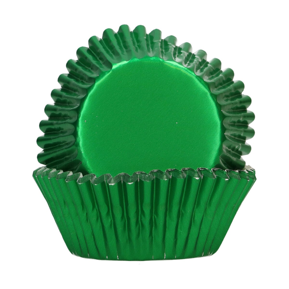 FunCakes Caissettes à Cupcake Feuille - Vert Métallique pk/48