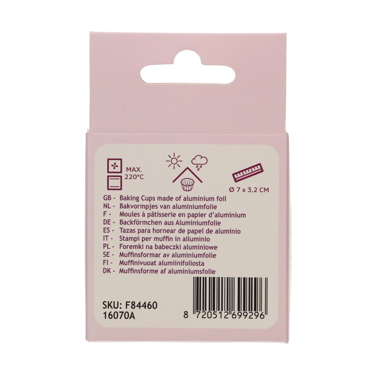 FunCakes Caissettes à Cupcake Feuille - Vert Métallique pk/48