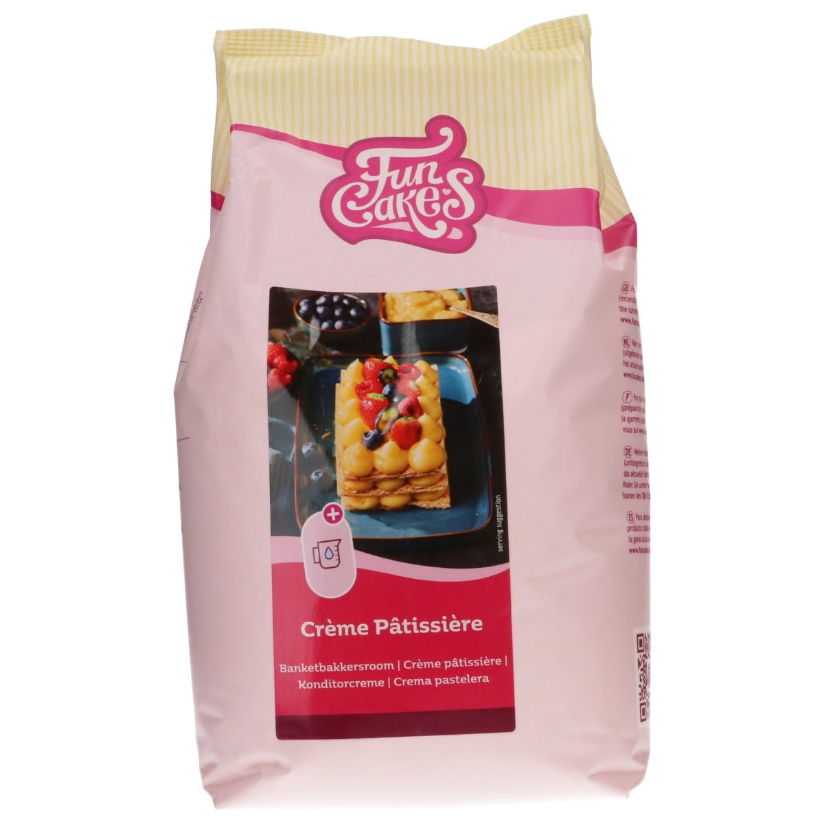 FunCakes Mix pour Crème Pâtissière 4 kg