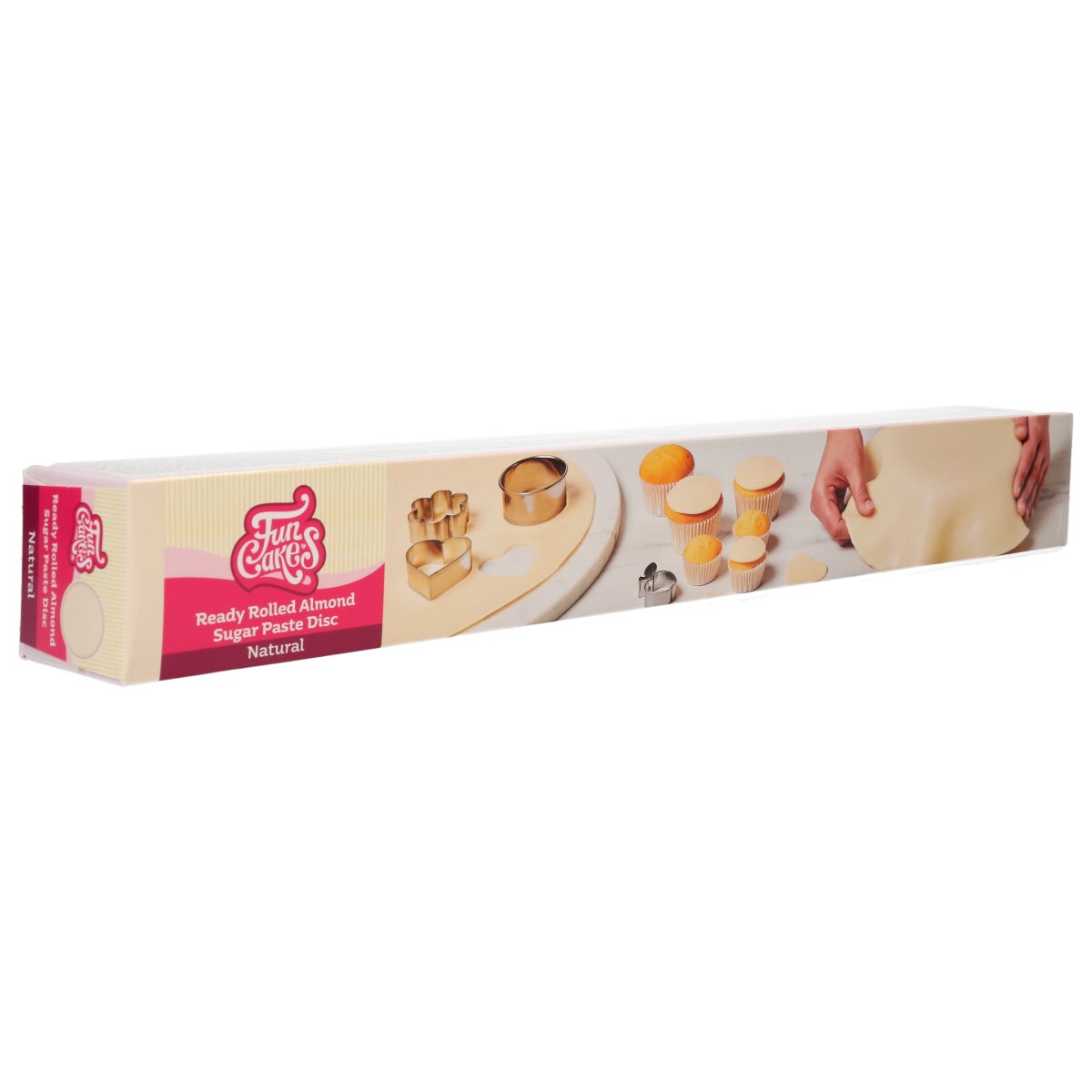 FunCakes Disc de Pâte à Sucre Étalée aux Amandes