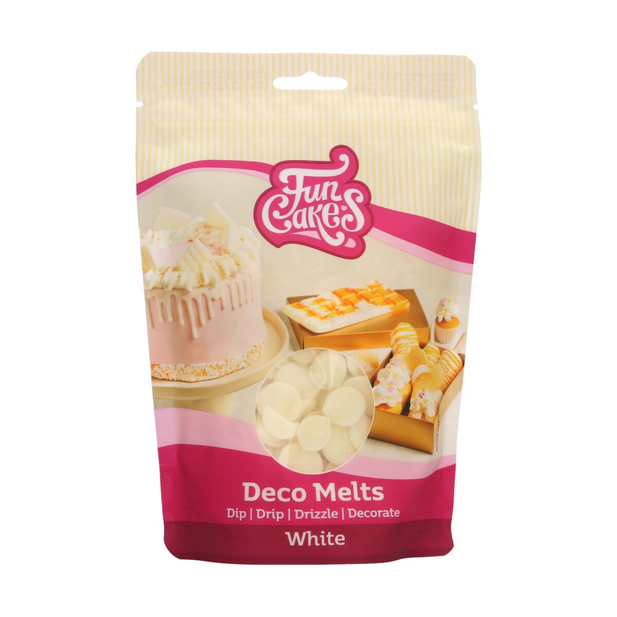 FunCakes Deco Melts -Blanc- 250g