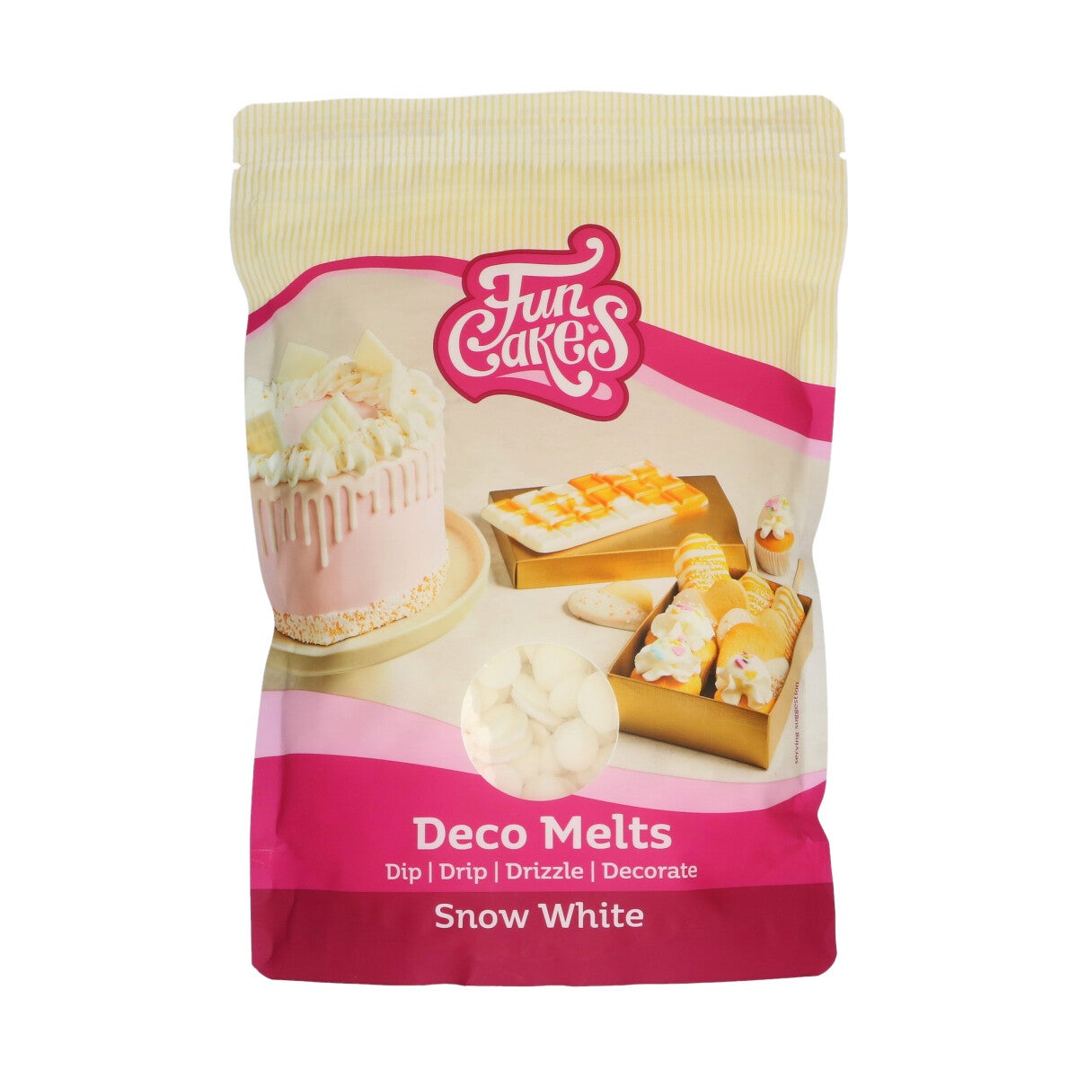 FunCakes Deco Melts -Blanche Neige- 1kg