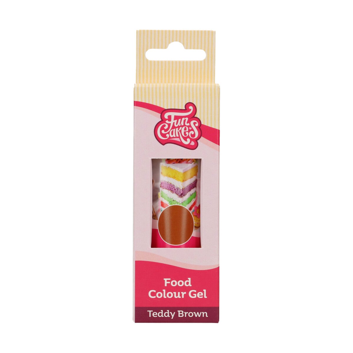 FunCakes Gel Colorant Alimentaire Teddy Brown 30 g
