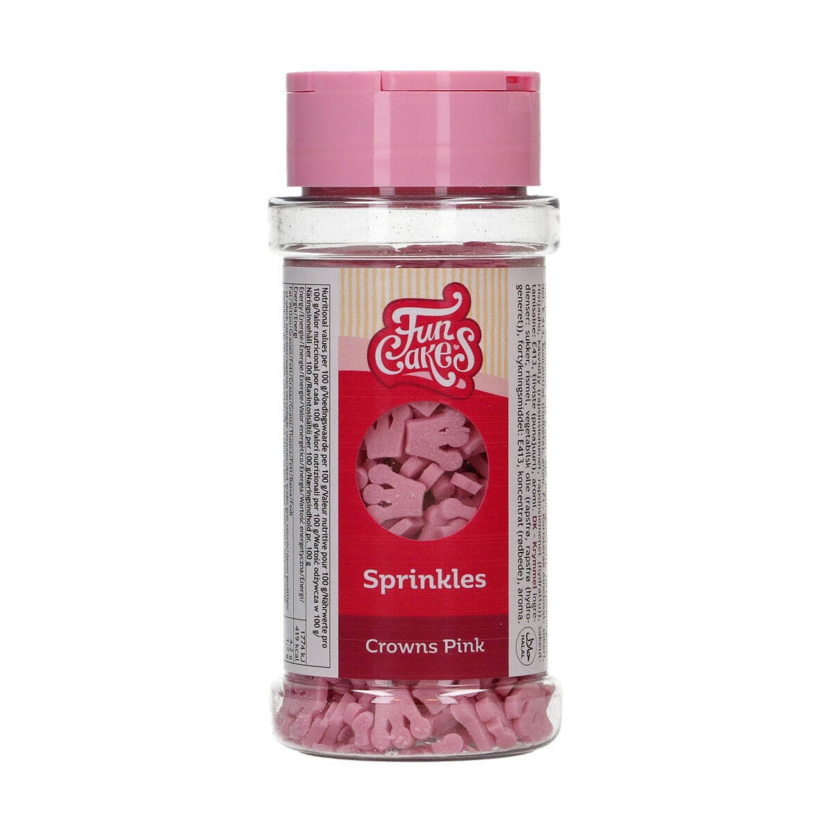 FunCakes Petites Couronnes -Rose- 45g