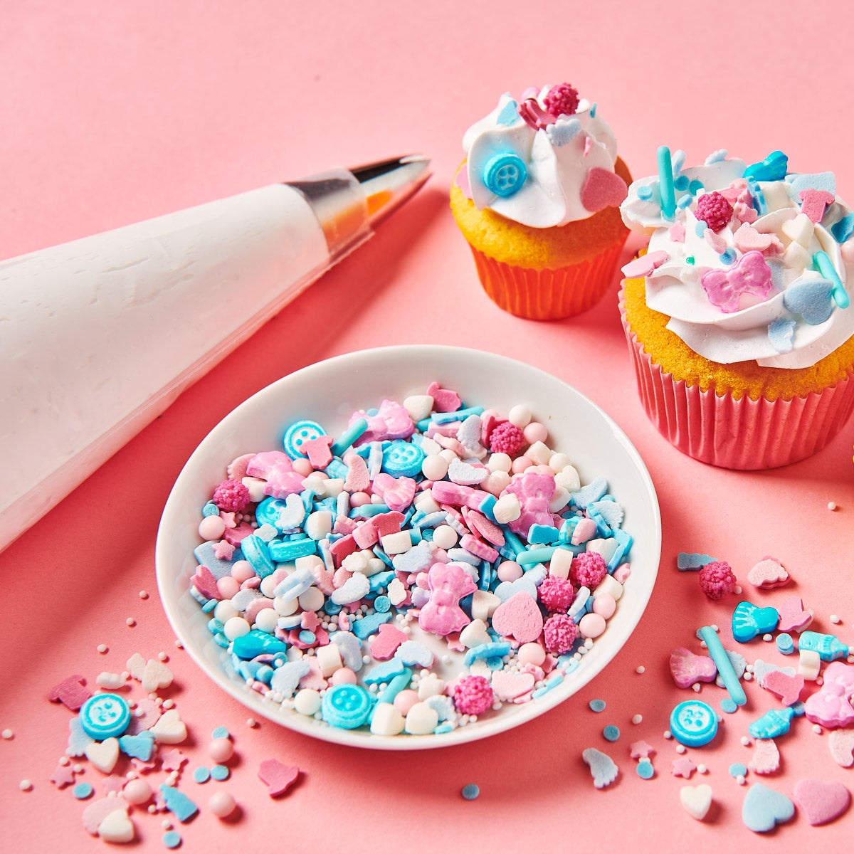 FunCakes 3D Sprinkle Medley - Baby Bliss 70g