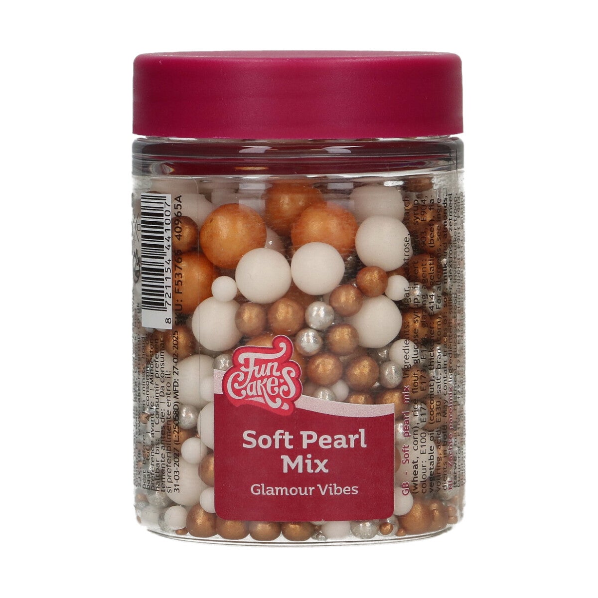 FunCakes Soft Pearls Mix Glamour Vibes 80g