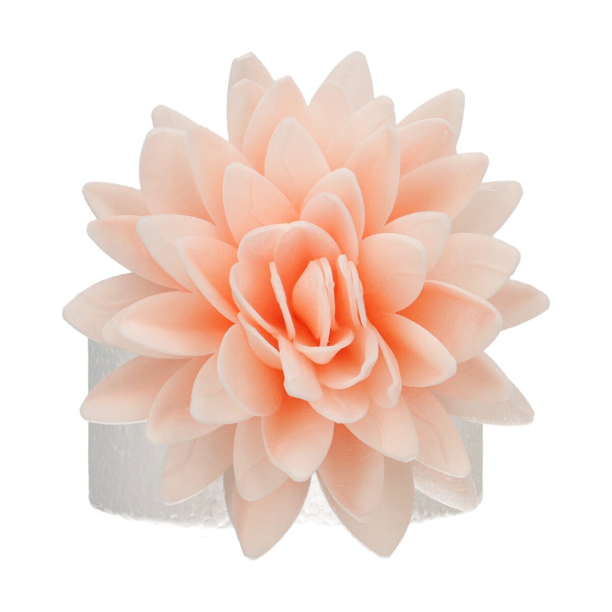 FunCakes Fleurs en Papier Comestibles Deluxe Pivoine Orange Ombre Grande pk/1