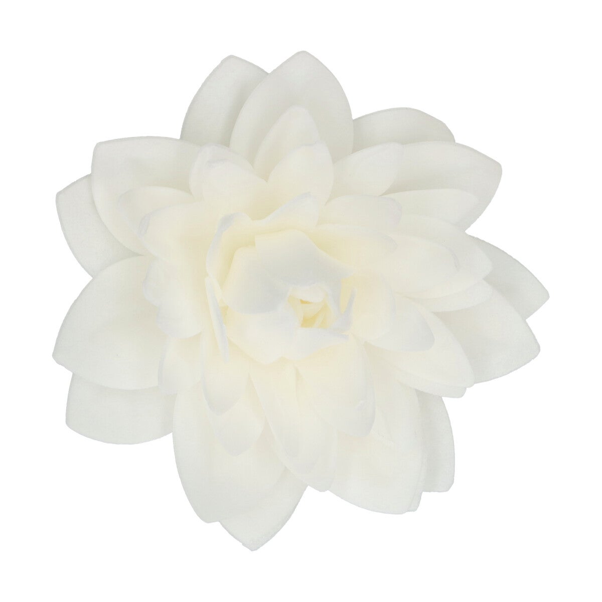 FunCakes Fleurs en Papier Comestibles Deluxe Dahlia Blanche Grande pk/1