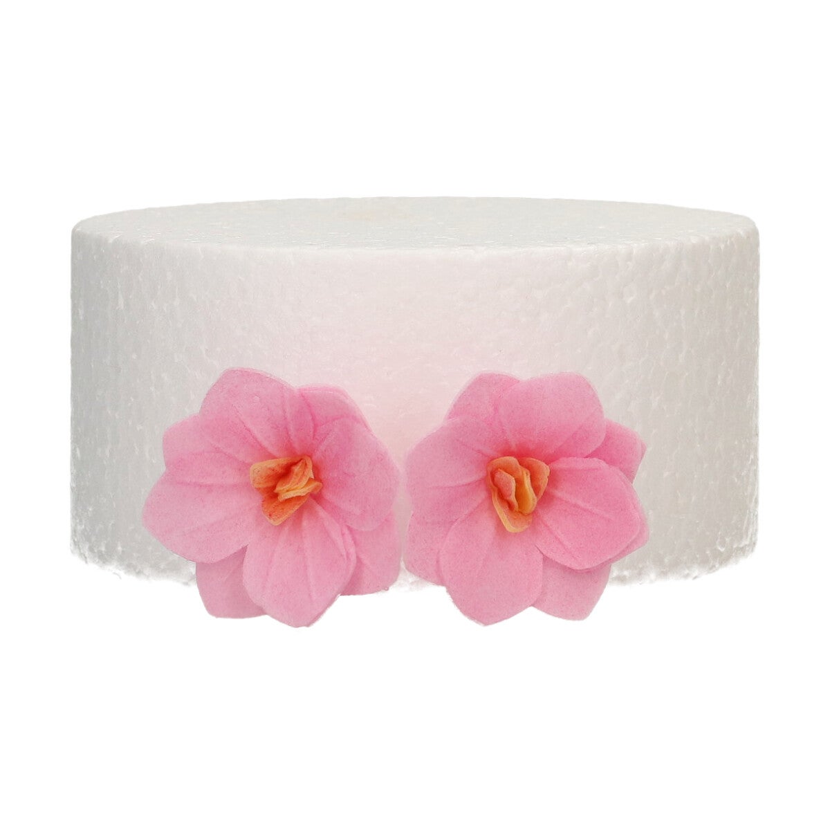 FunCakes Fleurs en Papier Comestibles Deluxe Hortensia Rose Petite pk/18