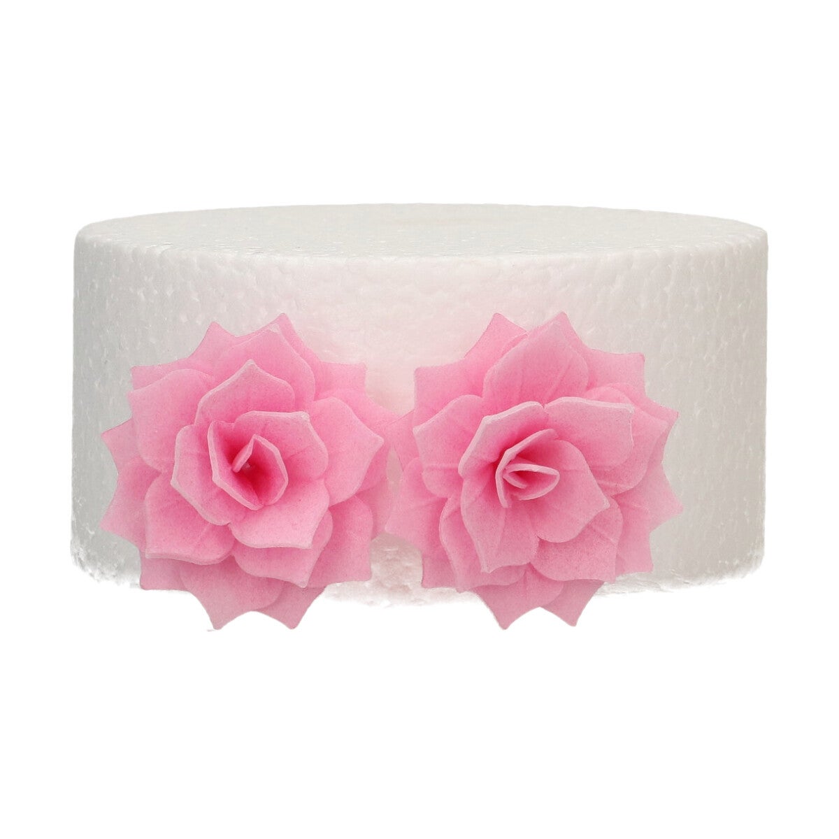 FunCakes Fleurs en Papier Comestibles Deluxe Rose Rosalia Rose Moyenne pk/15