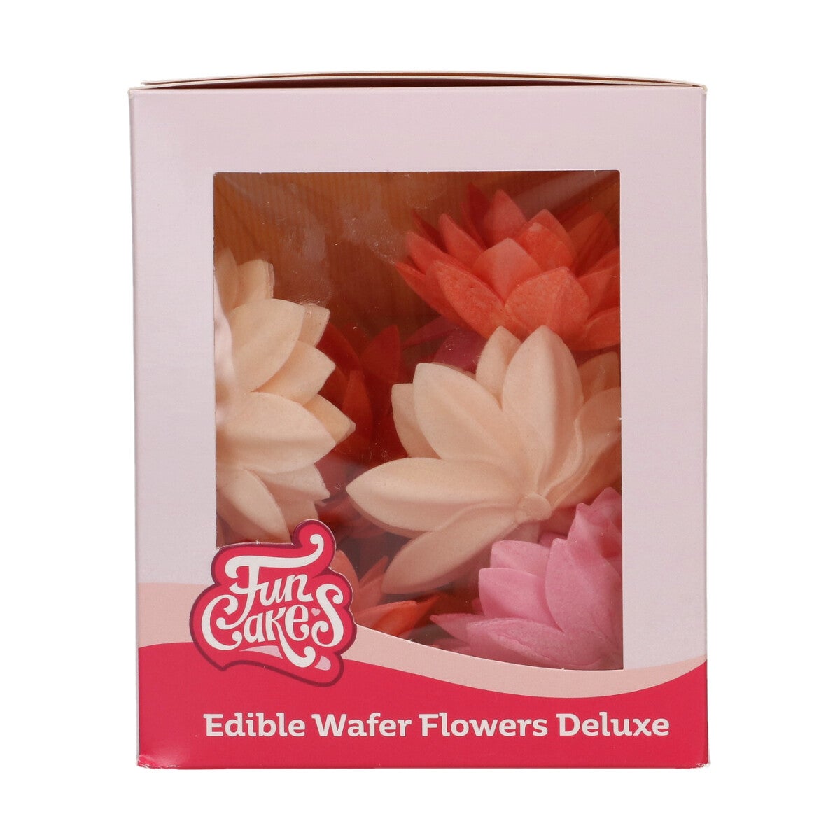 FunCakes Fleurs en Papier Comestibles Deluxe Lotus Mix Moyenne pk/10