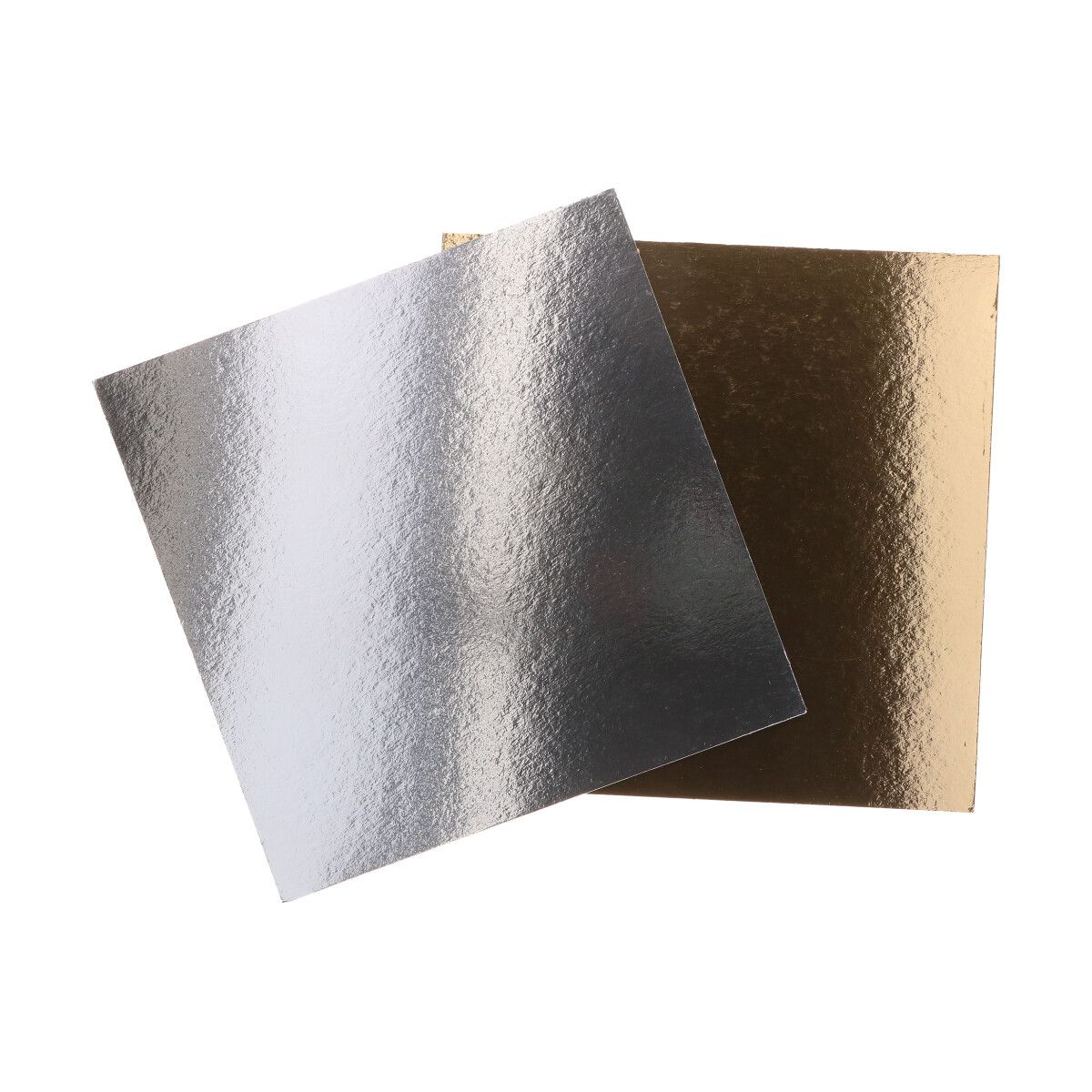 FunCakes Plateaux à Gâteau - Argent/Or - Carré- 35cm pk/100