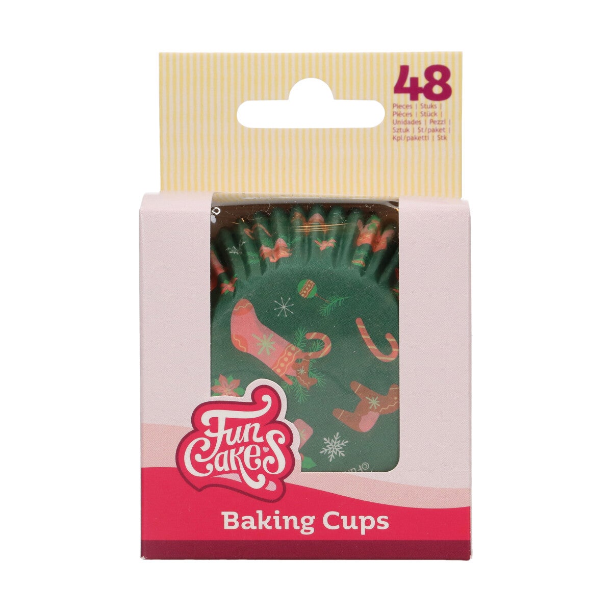 FunCakes Baking Cups Noël pk/48