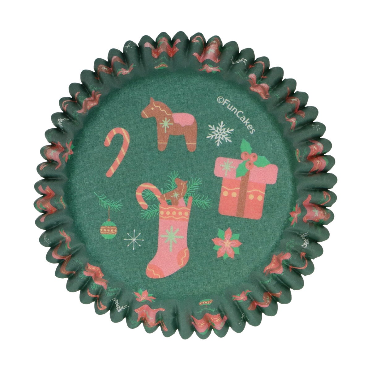 FunCakes Baking Cups Noël pk/48