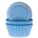 House of Marie Baking Cups bleu clair pcs/48