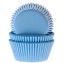 House of Marie Mini Baking cups Sky Blue - pk/60