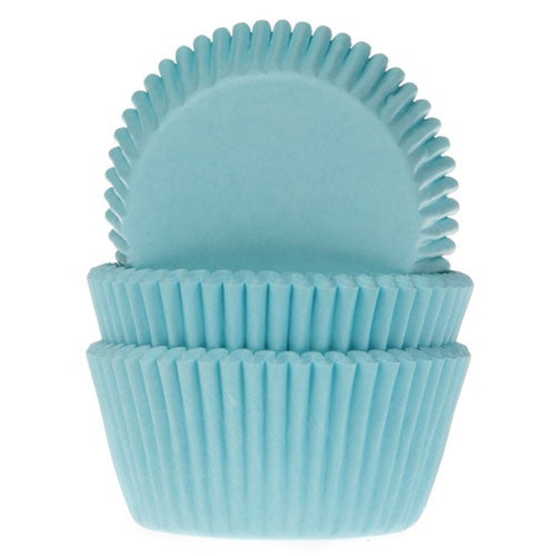 House of Marie Baking Cups Turquoise pcs/50
