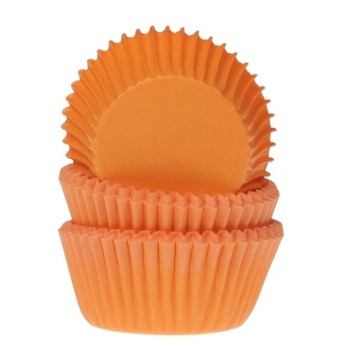 House of Marie Mini Baking Cups Orange pcs/60