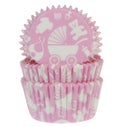 House of Marie Baking Cups Baby Pink pk/48