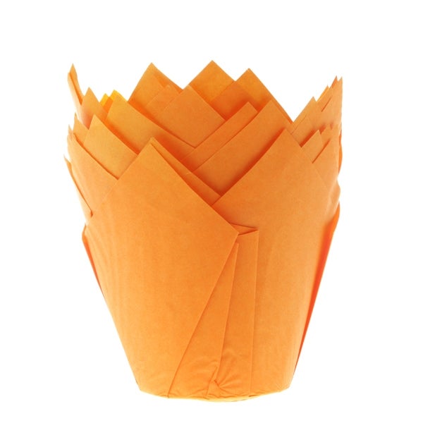 House of Marie Caissettes à Muffin Tulipe Orange pcs/36