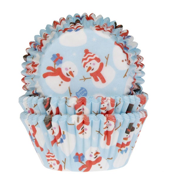 House of Marie Caissettes à Cupcakes Skieur pcs/50